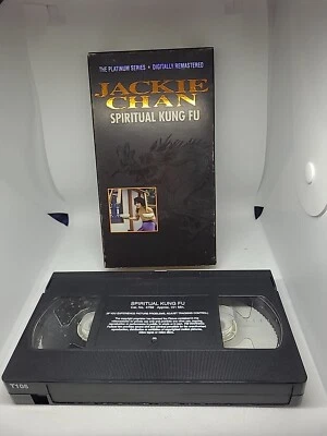  1997 Jackie Chan VHS Spiritual Kung Fu Platinum Series Remastered - Image 1 of 2