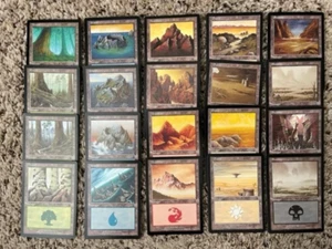 MTG - Mercadian Masques Basic Land Set x20 - All Art Pictures! - Bild 1 von 1