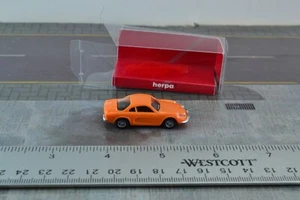 Herpa 022828 Renault Alpine Orange Car 1:87 Scale HO - Picture 1 of 2