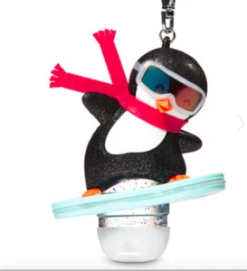 BATH & BODY WORKS SNOWBOARDING PENGUIN POCKET |BAC HOLDER SLEEVE NEW! - Picture 1 of 3