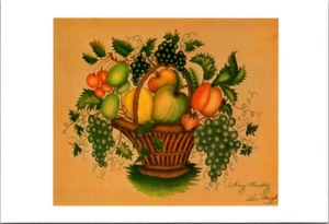 Abby Aldrich Rockefeller Art Mary Bradley Basket of Fruit Postcard - Picture 1 of 2