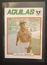 1977-78 Luis Aparicio Venezuelan Winter League Sticker #316
