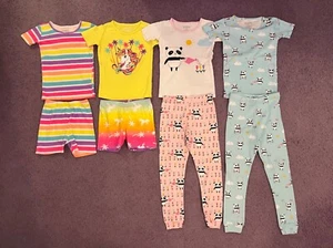 Lot of 8 Girls Pajamas - All Size 5/5T - All The Children’s Place - Picture 1 of 3