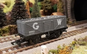 * Escala 1/76 OO * Dapol * GWR 7 tablones vagón abierto 06512 * EN CAJA * B348 * - Imagen 1 de 13