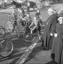 Biberbrugg, inauguration of the new bridge 1958 Old Historic Photo 1
