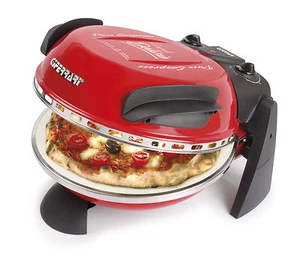 G3 Ferrari Electric Pizza Oven In Red With Stone Base 1200w FREE DELIVERY - Picture 1 of 5
