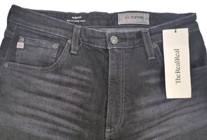 AG Adriano Goldschmied Jeans Womens Alexxis Boot Cut Vintage Fit Black Size 31 R - Picture 1 of 12