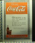 1919 COCA COLA COKE BOTTLE DRINK BEVERAGE SODA POP FRAME VINTAGE   V81 Only $34.95 on eBay