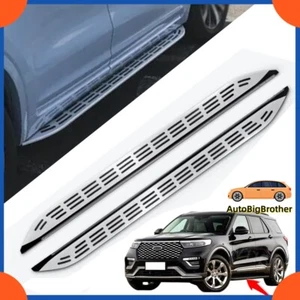 Fixed Side Step Running Board Nerf Bar Fit For Ford Explorer 2020 2021 2022 2023 - Picture 1 of 11