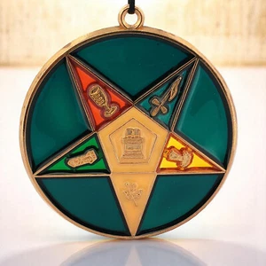 Freimaurer Orden des Oststerns OES Sonnenfänger Ornament 3,5" - Bild 1 von 4
