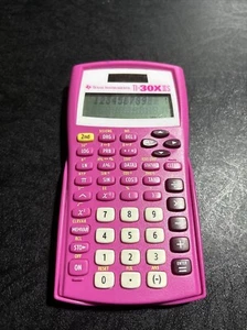 Texas Instruments TI-30XIIS TI-30X II S Scientific Calculator Solar Battery Pink - Picture 1 of 2