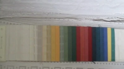 Vintage French Swatch Sample Book.Crafts, Toys, Patchwork 9” x 9” - Image 1 of 4