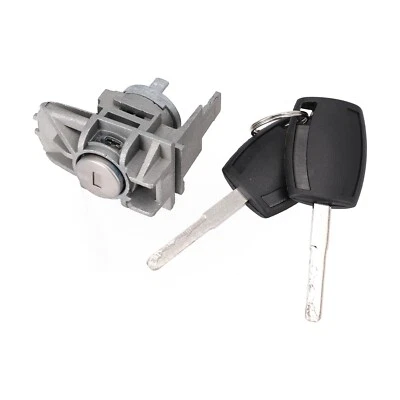 For Ford Focus C Max S Max Front Door Lock Cylinder and Key Replacement - Image 1 of 4