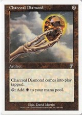 Charcoal Diamond *Uncommon* Magic MtG x1 Seventh 7th Edition SP