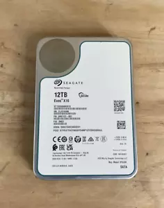 ST12000NM001G Seagate Exos X16 12TB 3.5 256M Enterprise SATA Hard Drive - Picture 1 of 7