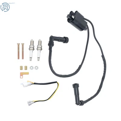 Bobina de encendido nueva + bujía 30530-413-003 para Honda CM400E CM400C CB400 Foto 1 de 4