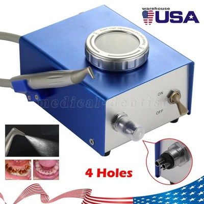 Máquina de chorro de arena dental aire agua profición dientes limpieza blanqueamiento pulido Foto 1 de 4