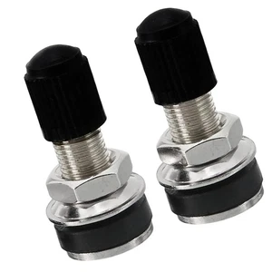 Fahrradwerkzeuge Reifen Schrader Ventiladapter 33 mm 2 Stück Vorbausatz - Picture 1 of 4