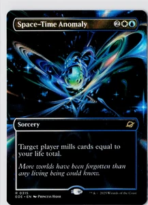 Space-Time Anomaly (Borderless) | Normal | Edge of Eternities | 315 MTG - Picture 1 of 2