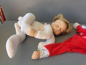 Vintage Sand Filled Baby Doll Mattiano Bisque Head - Picture 1 of 11