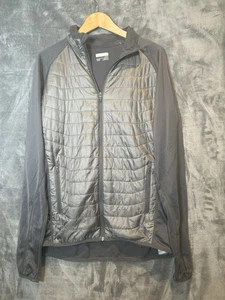 Chaqueta Marmot Para Hombre Grande L Gris SoftShell Cremallera Completa Forrada Bolsillos Elásticos - Imagen 1 de 13