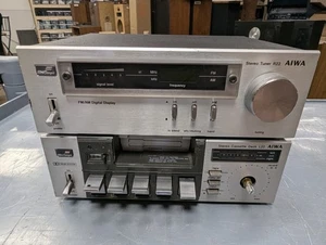 Reproductor de casete Aiwa Vintage Mini Compo System L22 y sintonizador R22 - Imagen 1 de 14