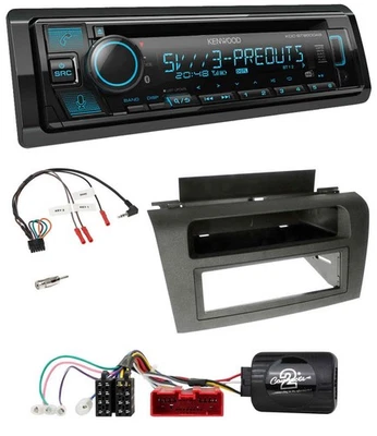 Kenwood Bluetooth USB CD Lenkrad DAB Autoradio für Mazda 3 (2003-2009) - Bild 1 von 4