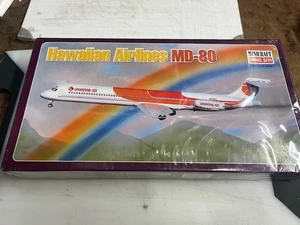 Rare MiniCraft McDonn MD-80 (Hawaiian Air)..1/144,,,Kit 14510...FACTORY SEALED - Picture 1 of 2