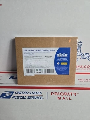 Tripp-Lite U442-DOCK1 USB 3.1 Gen 1 USB-C Docking Station. NEW - Image 1 of 4