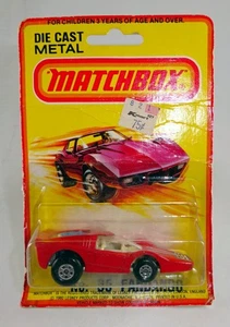 Matchbox Superfast Nr. 35B Fandango rojo azul claro Propellor superior en blister - Imagen 1 de 6