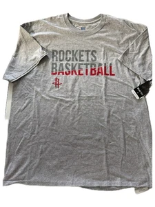 Houston Rockets NBA Store Gray Men’s T-Shirt - 2XL - Picture 1 of 3