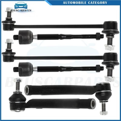 For 2013 14 15 16 17 18-2019 Nissan Sentra Front Tie Rod End Link Sway Bar End - Image 1 of 4