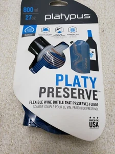 Platypus Camp Wine Bottle Bag PlatyPreserve Hiking Portable Wine Container New - Picture 1 of 6