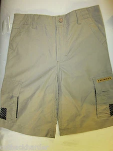 VOLCOM Skate Cargo Shorts Trunks Nylon Mens Snake Pipe Khaki size 24 NEW  - Picture 1 of 5