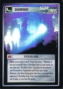 STAR TREK CCG REFLECTIONS PUERTA DEVIDIAN SUPER RARA - Imagen 1 de 1