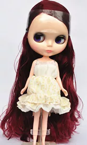 Muñeca desnuda Takara 12" Neo Blythe pelo rizado de fábrica TBO120 - Imagen 1 de 4