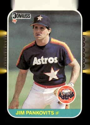 1987 Donruss #605 Jim Pankovits - Image 1 of 2