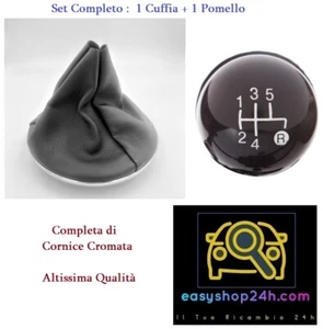 Schaltknauf e Faltenbalg Schalthebel für Fiat 500 312 07 Abdeckung Halter - Bild 1 von 4