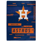 Houston Astros Plush 60" By 80" Twin Size Digitize Raschel Blanket - Mlb