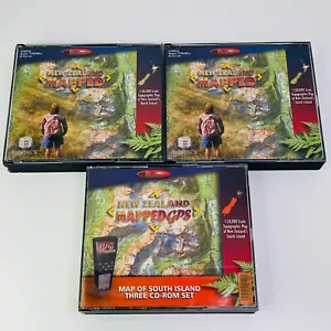 Maps of New Zealand on DVD ROM from PolyMEDIA Ltd North & South Islands - Picture 1 of 10