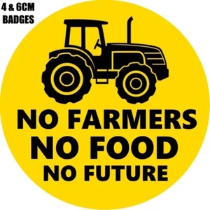 NO FARMERS NO FOOD NO FUTURE *farmers inheritance tax protest* - Picture 1 of 5