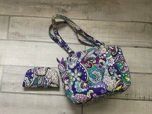Vera Bradley Heather Glenna And Wallet Set - Picture 1 of 7