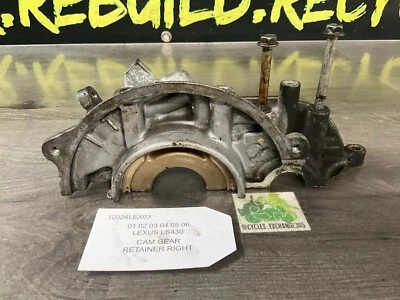 01 02 03 04 05 06 LEXUS LS430 CAM GEAR RETAINER RIGHT F9 Foto 1 de 4