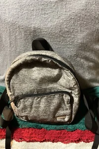 Pink Victoria Secrets Black & White Multi-Color Nylon Zip Shoulder Bag Backpack - Picture 1 of 10