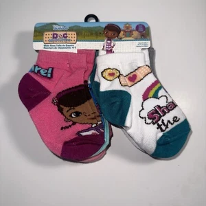 Doc Mcstuffins Socks Size 4-7 10 Pack (2T-4T) - Picture 1 of 4