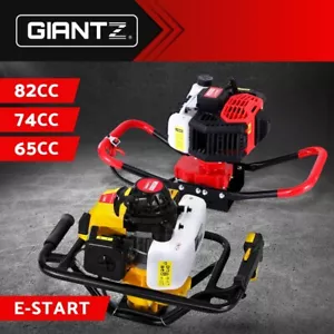 Giantz Post Hole Digger Petrol Motor Diggers Fence Drill Borer Petrol Drill - Picture 1 of 14
