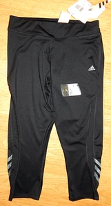 ADIDAS CS 3/4 TIGHT WOMENS LEGGINGS CAPRI sz S NEW AUTHENTIC - Picture 1 of 2