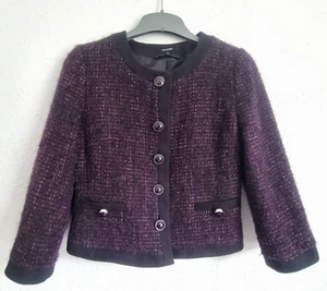 Hallhuber Jacke Blazer Gr. 36 wolle kaschmir baumwolle - Bild 1 von 11
