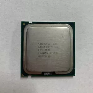 Genuine Intel Core 2 Duo E8400 CPU 3.0 GHz 6MB 1333 Cache Processor LGA775 SLB9J - Picture 1 of 2