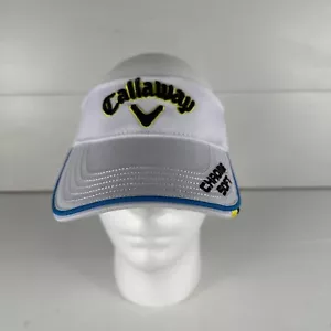 Callaway Tour Odyssey Cromo Morbido Grande Big Bertha XR Visiera Adulto Bianco NUOVO - Foto 1 di 7